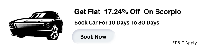 Get Flat 17% Discount on Scropio Self Drive Car Rental In Delhi With Bt Cars